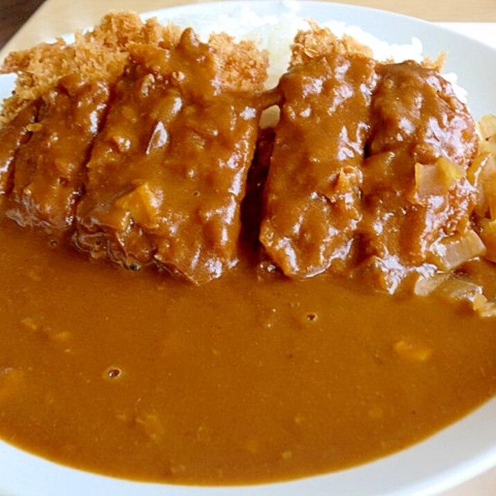 美味しいＷカツカレー♪